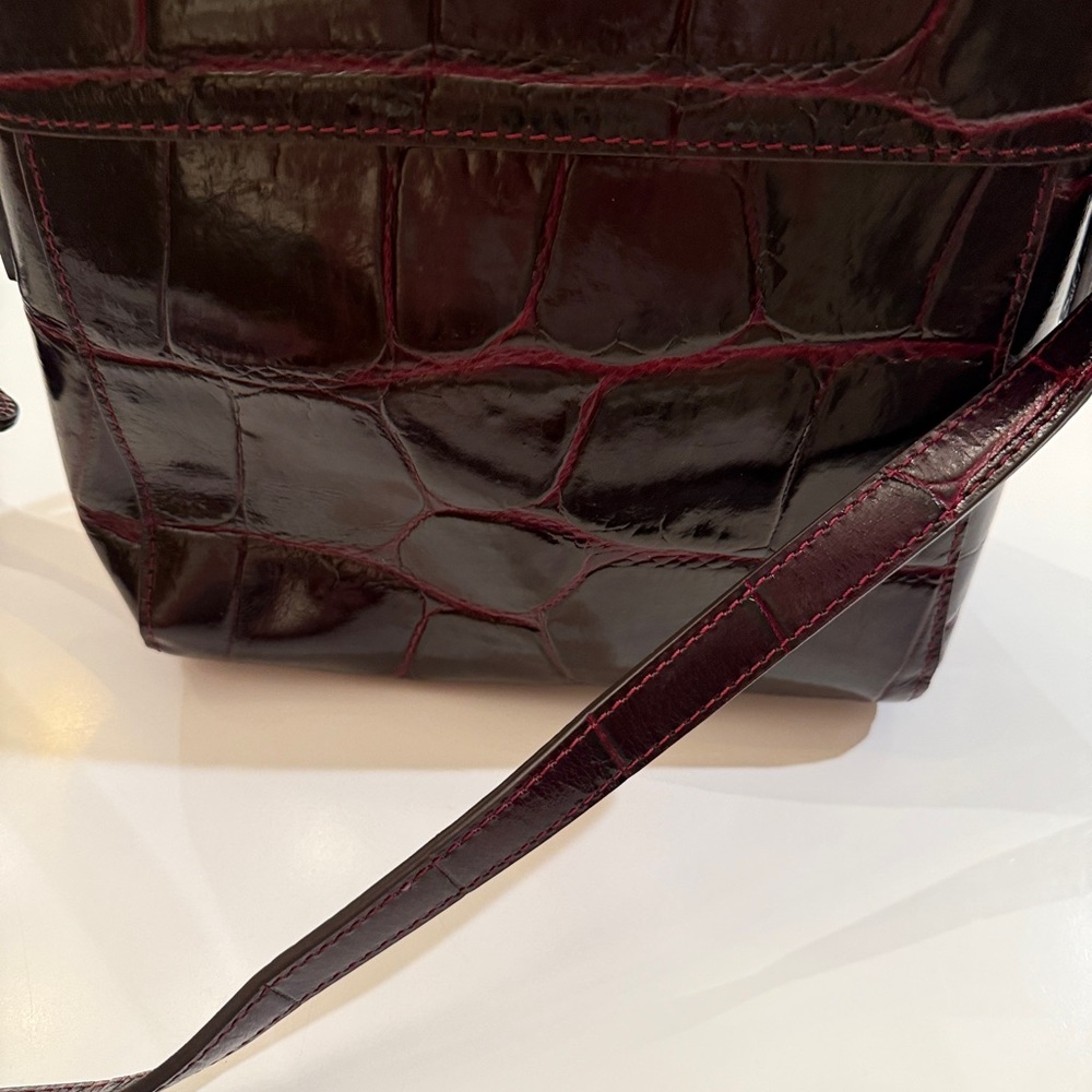 Dooney & Bourke Dark Burgundy Crossbody Bag - Picture 9 of 12